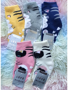 15-24 Cicás csúszásgátlós thermo zoknicsomag