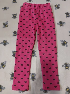 98-as Bundás rózsaszín szíves leggings