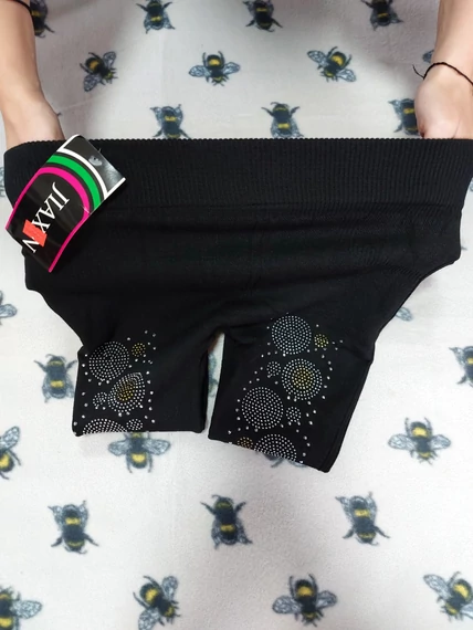 116-os Extra sztreccses fekete leggings