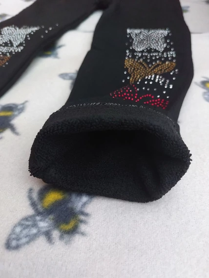116-os Extra sztreccses fekete leggings
