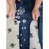 122-158 Vékony, extra sztreccses lepkés leggings